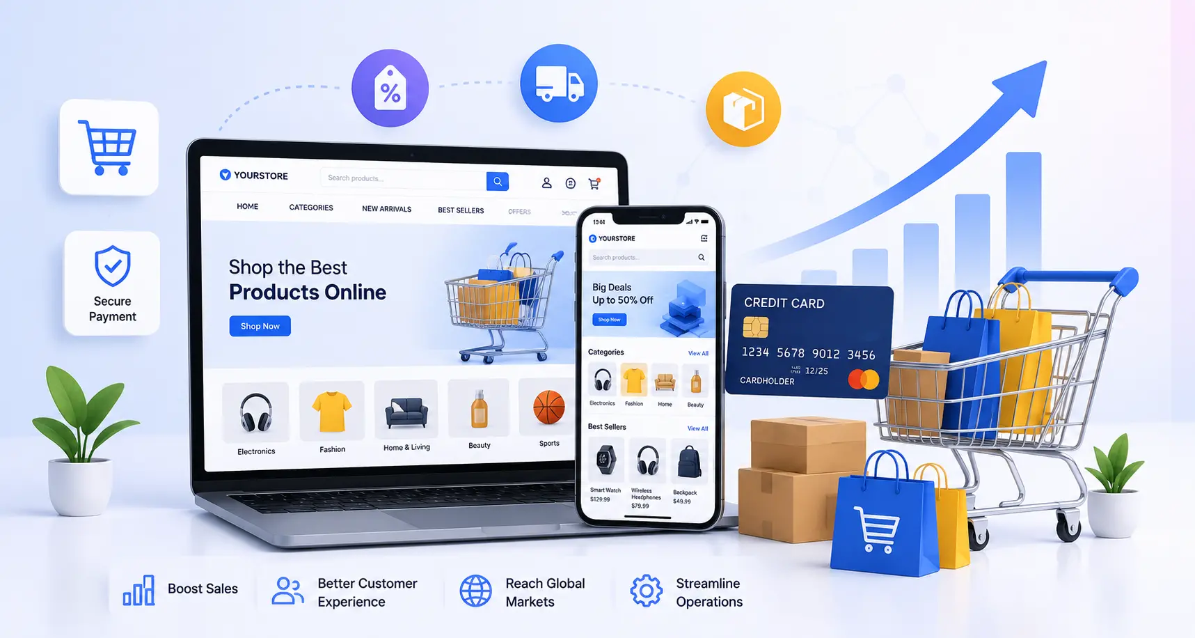 E-Commerce & Online Store Management Platform